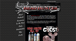 Desktop Screenshot of headhunterscents.com