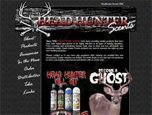 Tablet Screenshot of headhunterscents.com